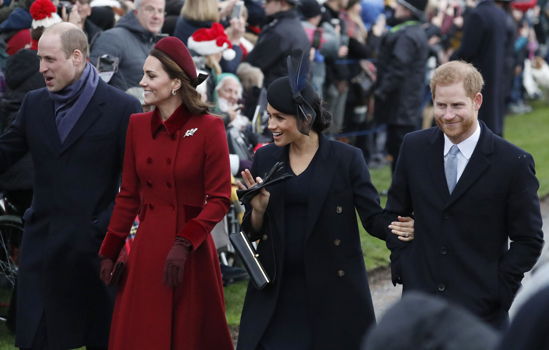 Britain Prince Philip Harry and William